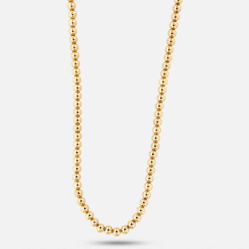 Collana in Metallo maglia sfere - BYSIMON gioielli