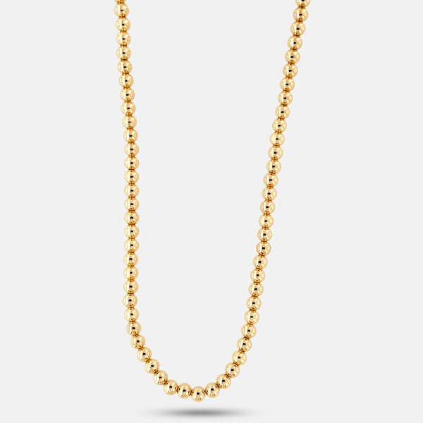 Collana in Metallo maglia sfere - BYSIMON gioielli