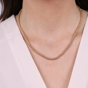 Collana in Metallo maglia sfere