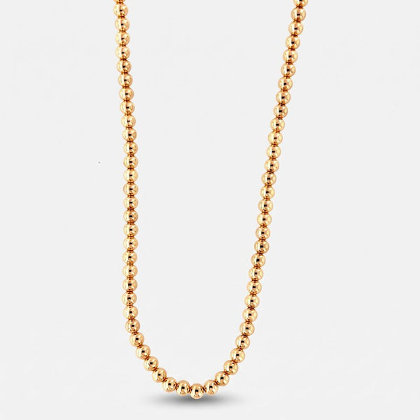 Collana in Metallo maglia sfere - BYSIMON gioielli