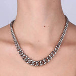 Collana in Metallo a girocollo groumette