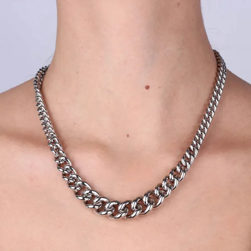 Collana in Metallo a girocollo groumette