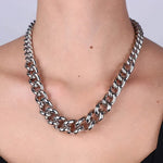 Collana in Metallo a girocollo groumette