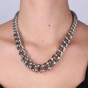 Collana in Metallo a girocollo groumette