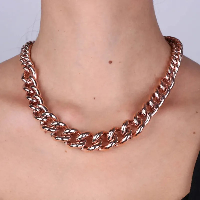 Collana in Metallo girocollo groumette