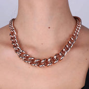 Collana in Metallo girocollo groumette