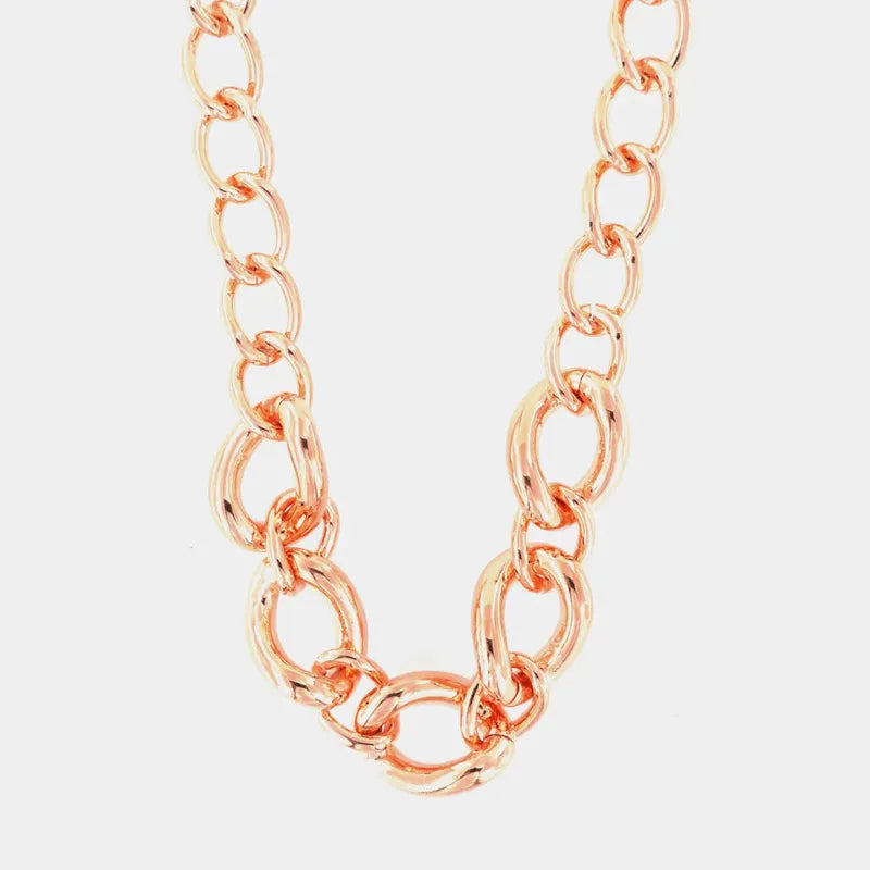 Collana in Metallo a catena