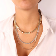 Collana in Metallo multifilo groumette