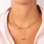 Collana in Metallo multifilo con groumette