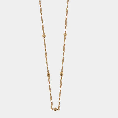 Metal Necklace Chain with balls