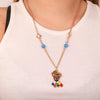 Collana in Metallo moretto di Venezia con zirconi