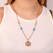 Collana in Metallo con palazzo ducale di Venezia