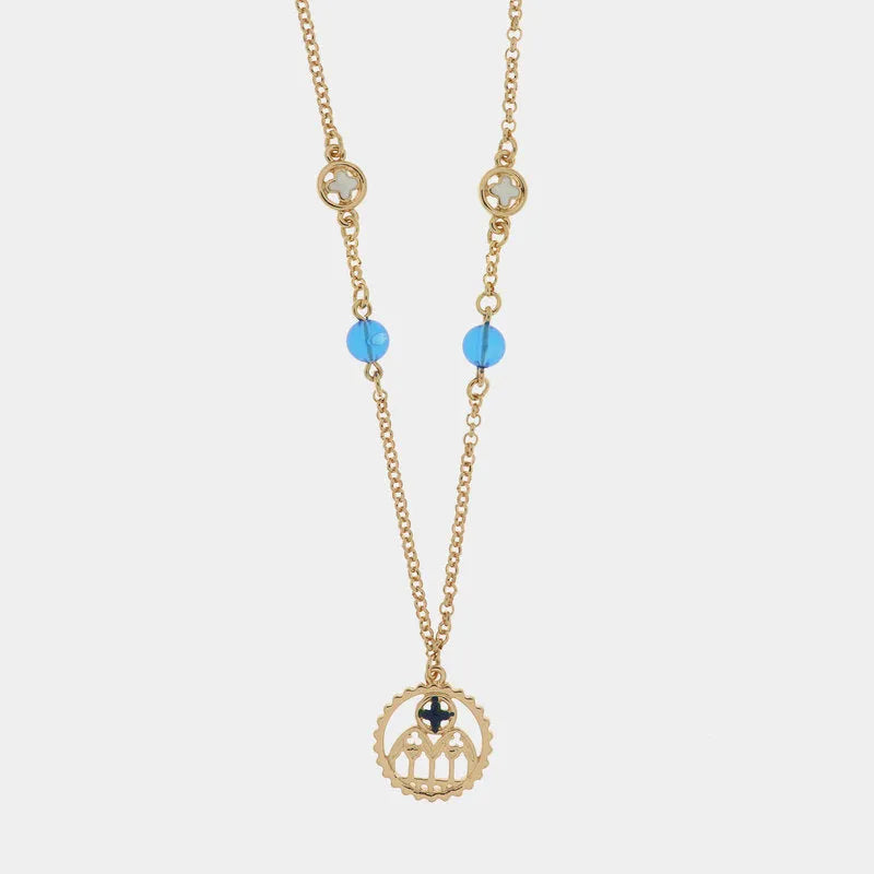 Collana in Metallo con palazzo ducale di Venezia