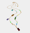 Collana in Metallo con case colorate di Burano