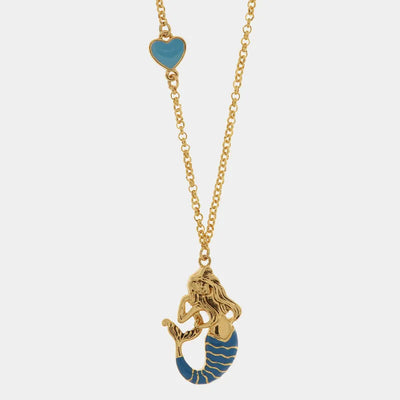 Collana con sirena partenopea napoletana | gioielli portafortuna napoletani | BYSIMON