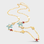Collana con stelle marine e conchiglie | collana conchiglia estate | BYSIMON