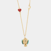 Collana in Metallo con pumo pugliese