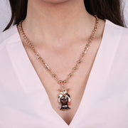 Collana in Metallo con testa di moro siciliana