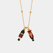 Collana in Metallo con schiaccianoci pendenti