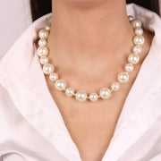 Collana in Metallo con perle