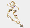 Collana in Metallo con maschere veneziane