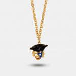 Collana in Metallo con maschere veneziane - BYSIMON gioielli