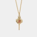 Collana in Metallo con ampolla pendente - BYSIMON gioielli