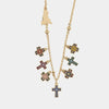 Collana in Metallo con croci pendenti