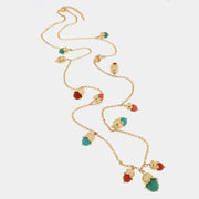 Collana in Metallo a forma di fiore campanella