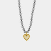 Collana in Metallo con cuore