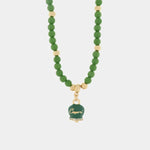 Collana in Metallo Con campanella portafotuna Capri