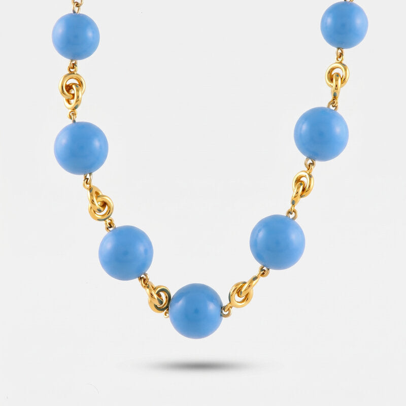 Collana in Metallo con palline - BYSIMON gioielli