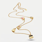Collana in Metallo con borse - BYSIMON gioielli