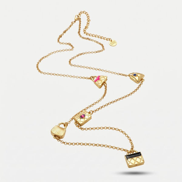 Collana in Metallo con borse - BYSIMON gioielli