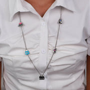 Collana in Metallo con borsette