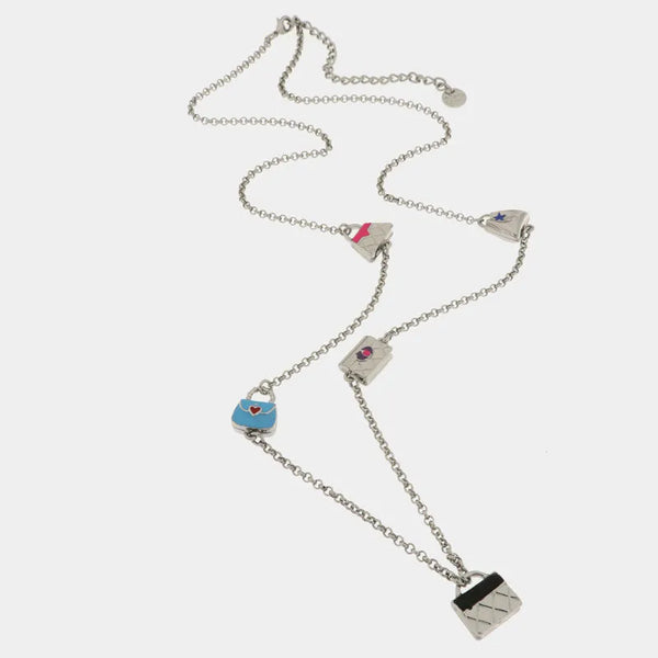 Collana in Metallo con borsette - BYSIMON gioielli