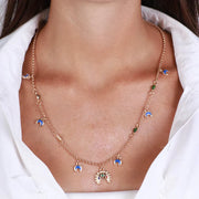 Collana in Metallo con lune