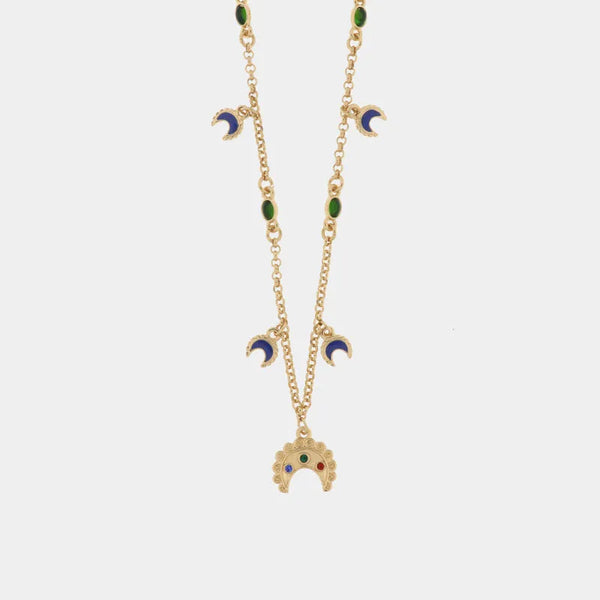 Collana in Metallo con lune - BYSIMON gioielli
