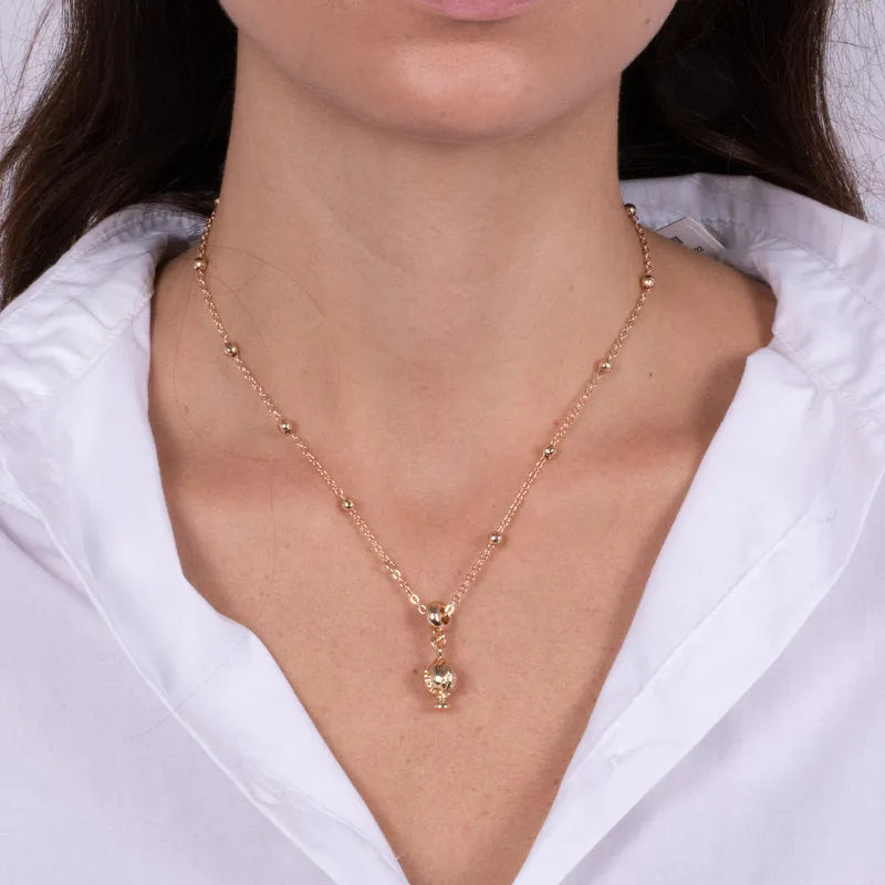 Collana in Metallo con pumo pugliese - BYSIMON gioielli