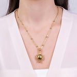 Collana Pumo Pugliese Placcato Oro | I Love Apulia