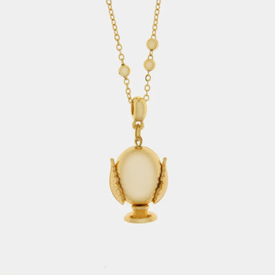 Collana in Metallo con pumo placcato oro - BYSIMON gioielli