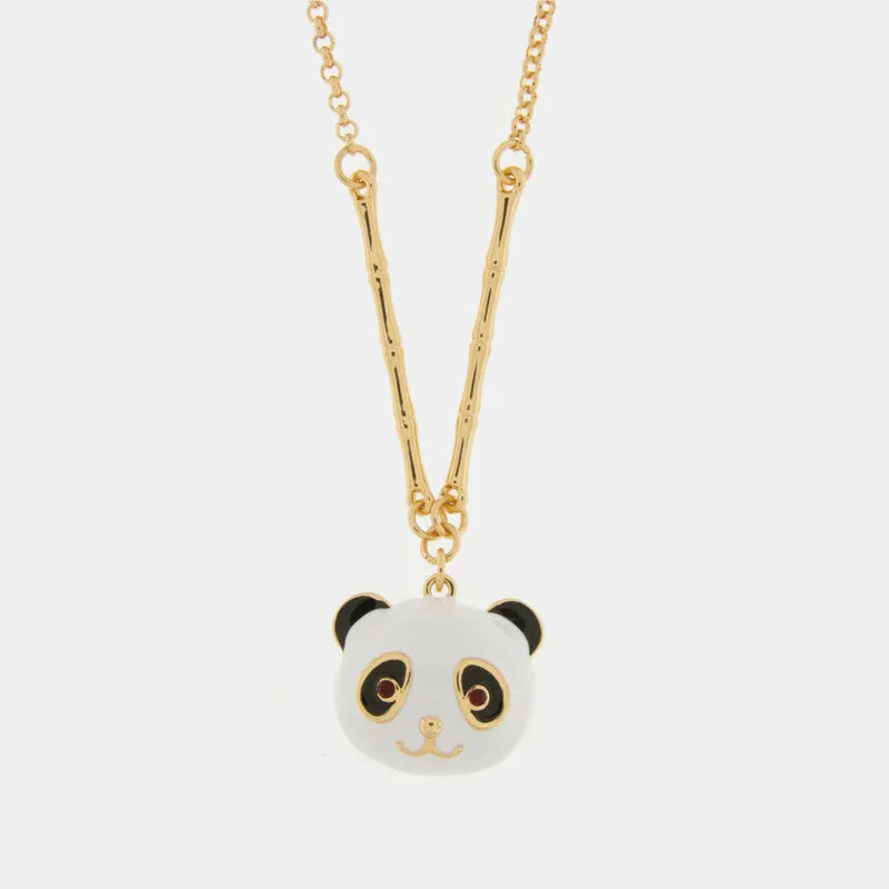 Collana in Metallo con ciondolo a forma di panda