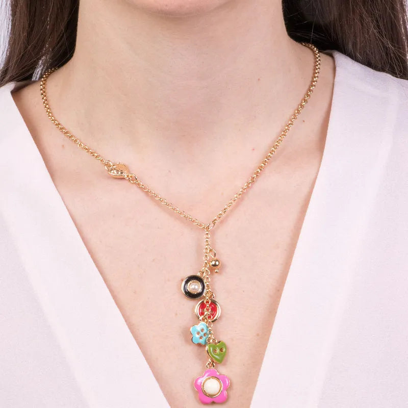 Collana in Metallo con ciondoli marini