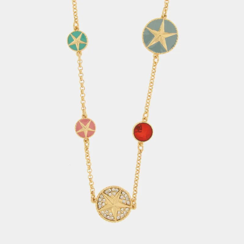 Collana in Metallo con stelle