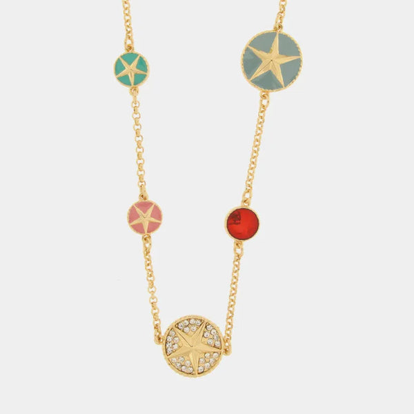 Collana in Metallo con stelle