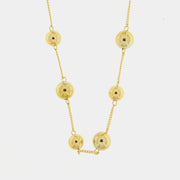 Collana in Metallo con pietre lucide