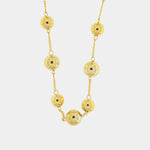 Collana in Metallo con pietre lucide - BYSIMON gioielli