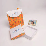 Collana in Metallo con albero e cuori rossi