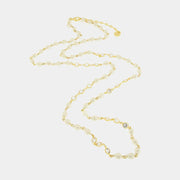 Collana in Metallo con perline e cristalli