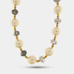 Collana in Metallo con pietre e perle - BYSIMON gioielli